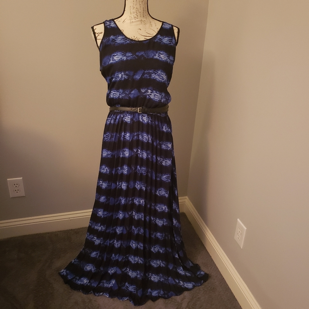 Michael Michael Kors Black & Blue Python Maxi - 6 - image 1